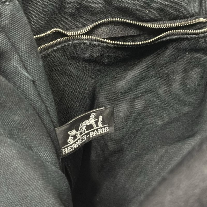 Hermes Sac Deauville Tote MM Black