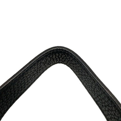 Dior/christian Dior Second Bag A5 Triangle Pouch Black Leather