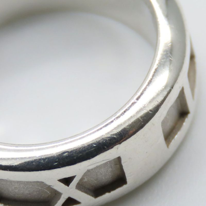 Tiffany & Co Ring / Ring Atlas 925 Silver Approx 6.9g Silver Accessories For