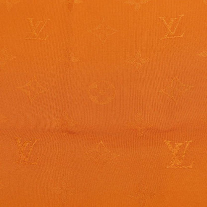 Louis Vuitton Scarf Carre Monaco Silk Orange Accessories Apparel Women Ladies