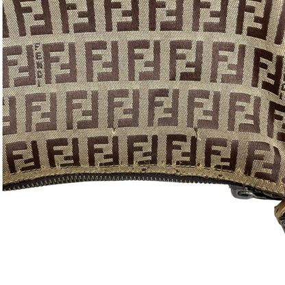 Fendi Pouch Accessory Pouch Beige Brown Zucchino