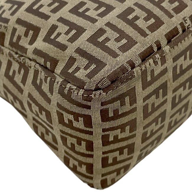 Fendi Pouch Accessory Pouch Beige Brown Zucchino