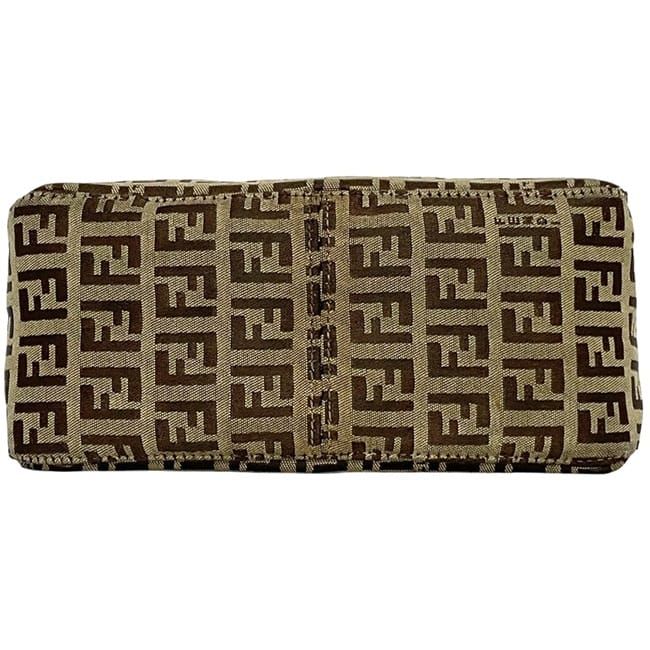 Fendi Pouch Accessory Pouch Beige Brown Zucchino