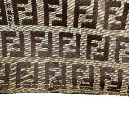 Fendi Pouch Accessory Pouch Beige Brown Zucchino