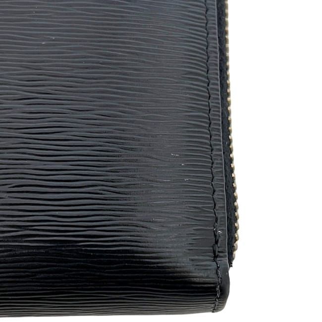 Prada Round Zipper Long Wallet Black NERO Vittero Move