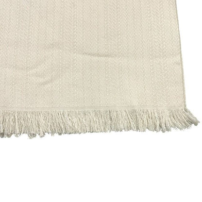 Hermes Shawl White Beige Rebliss Excellent Condition Cleaned