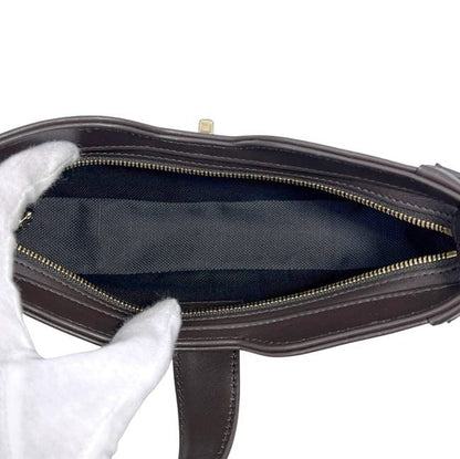 Gucci Shoulder Bag Moonside Beige Brown GG Canvas