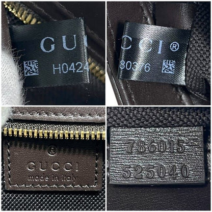 Gucci Shoulder Bag Moonside Beige Brown GG Canvas