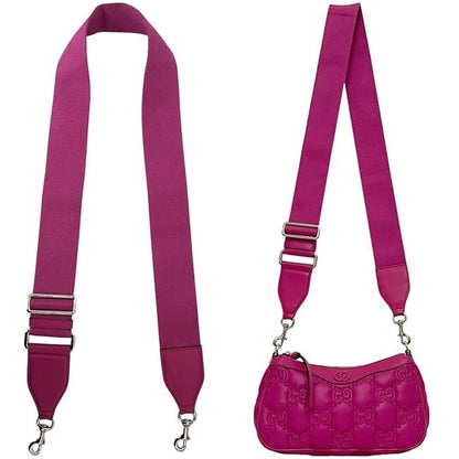 Gucci 2 Way Bag Pink Ggmatelasse 735049 Excellent Condition