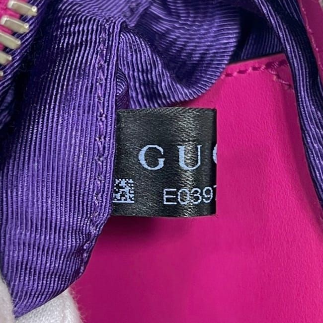 Gucci 2 Way Bag Pink Ggmatelasse 735049 Excellent Condition