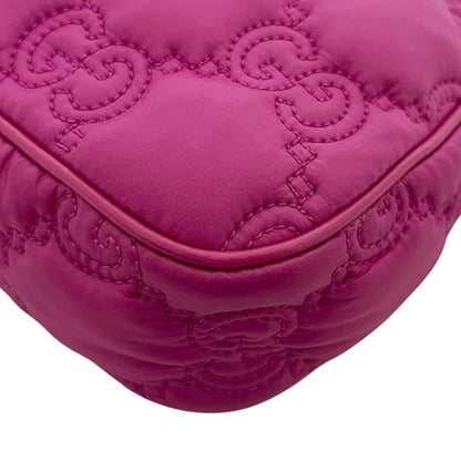 Gucci 2 Way Bag Pink Ggmatelasse 735049 Excellent Condition