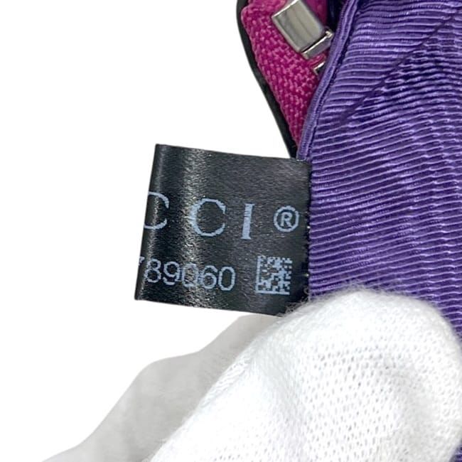 Gucci 2 Way Bag Pink Ggmatelasse 735049 Excellent Condition