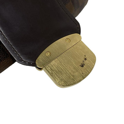 Louis Vuitton Shoulder Bag Damier Sistine PM Damier N41542 Ebène