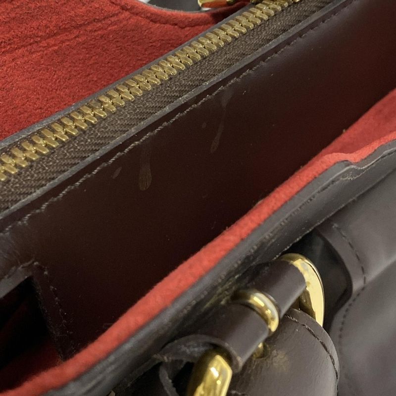 Louis Vuitton Shoulder Bag Damier Sistine PM Damier N41542 Ebène