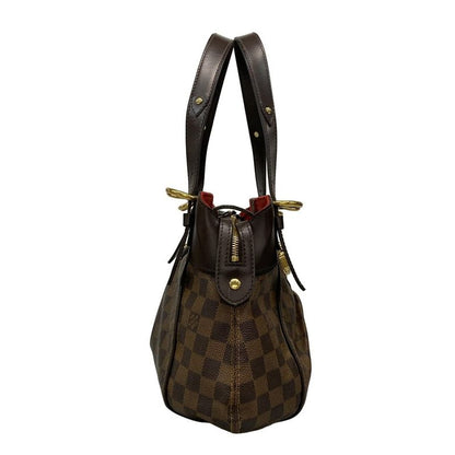 Louis Vuitton Shoulder Bag Damier Sistine PM Damier N41542 Ebène