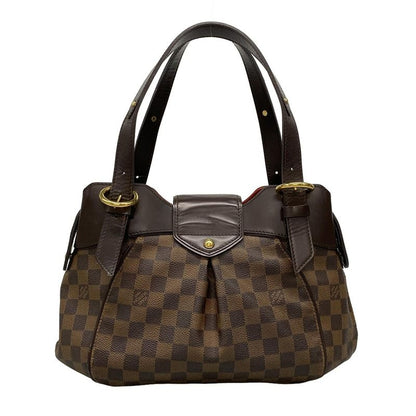 Louis Vuitton Shoulder Bag Damier Sistine PM Damier N41542 Ebène