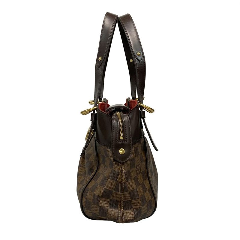 Louis Vuitton Shoulder Bag Damier Sistine PM Damier N41542 Ebène