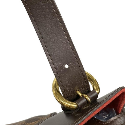 Louis Vuitton Shoulder Bag Damier Sistine PM Damier N41542 Ebène