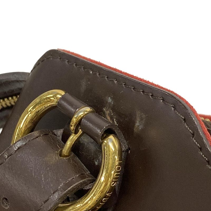 Louis Vuitton Shoulder Bag Damier Sistine PM Damier N41542 Ebène