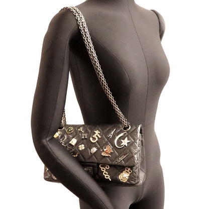 Chanel Shoulder 2.55 Black Bag