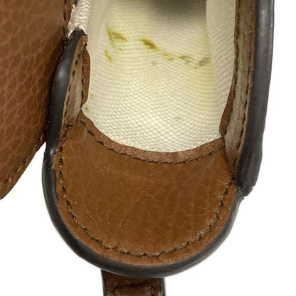 Gucci Shoulder Bag Horsebit 1955 625615 Navy Ivory And Dark Brown Leather