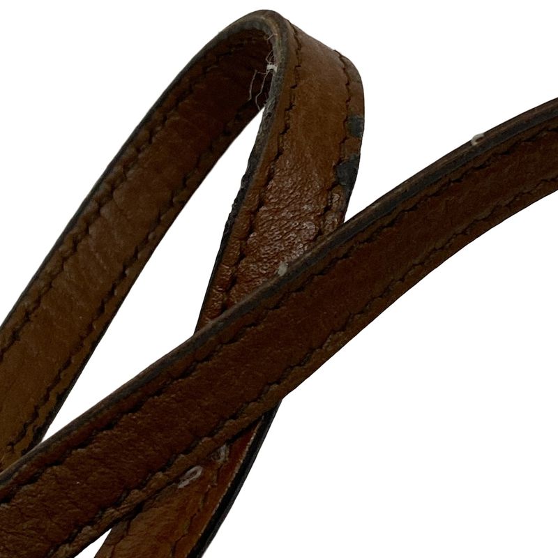 Gucci Shoulder Bag Horsebit 1955 625615 Navy Ivory And Dark Brown Leather