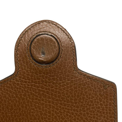 Gucci Shoulder Bag Horsebit 1955 625615 Navy Ivory And Dark Brown Leather