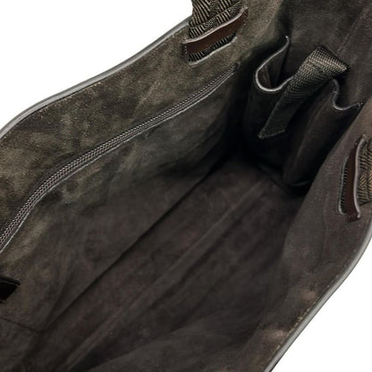 Prada Tote Bag - B9317 Dark Brown Leather