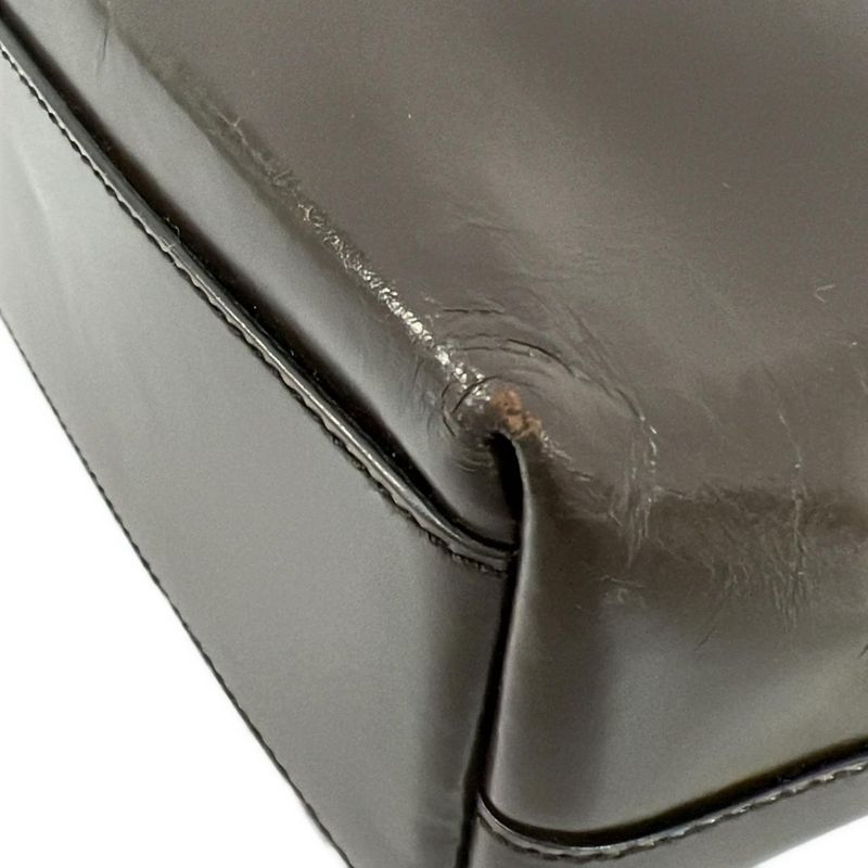 Prada Tote Bag - B9317 Dark Brown Leather