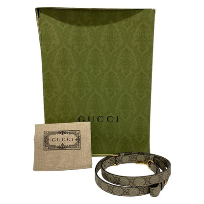 Gucci Handbag Double G Mini Crossbody Bag 752583 Bordeaux Leather