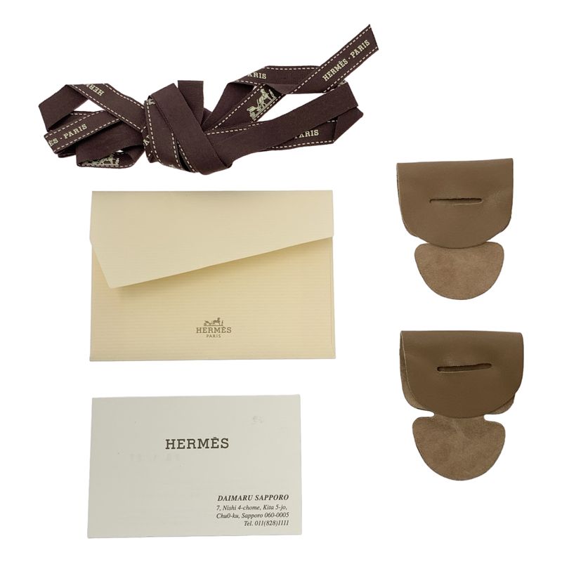 Hermes NEO Kelly Leather Short Boots - 38 - Black - Women's