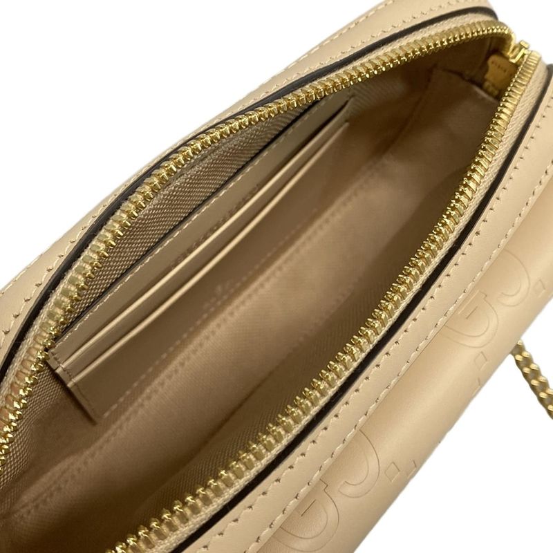 Gucci Shoulder Bag Beautiful GG Mini Shoulder Bag 781554 Beige Mini Bag/chain