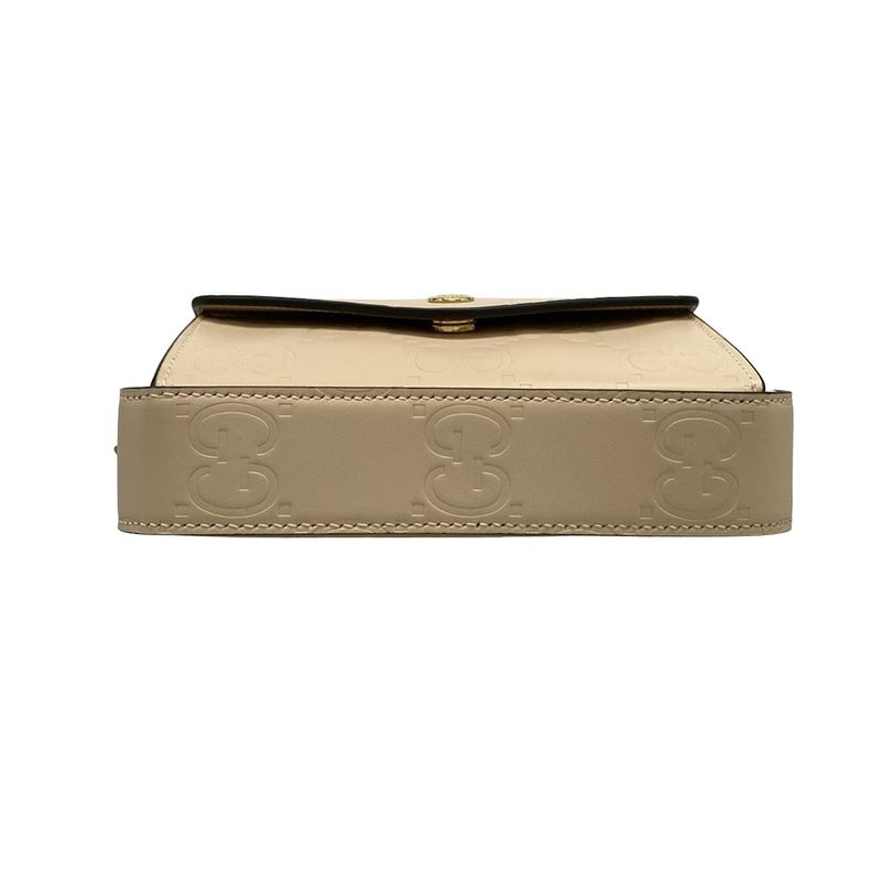 Gucci Shoulder Bag Beautiful GG Mini Shoulder Bag 781554 Beige Mini Bag/chain