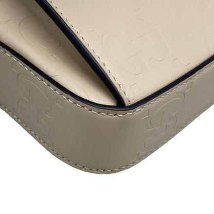 Gucci Shoulder Bag Beautiful GG Mini Shoulder Bag 781554 Beige Mini Bag/chain