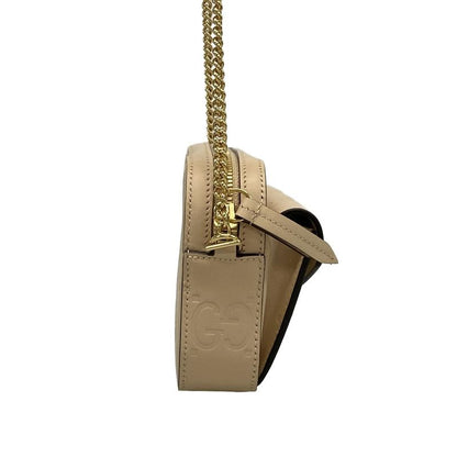 Gucci Shoulder Bag Beautiful GG Mini Shoulder Bag 781554 Beige Mini Bag/chain