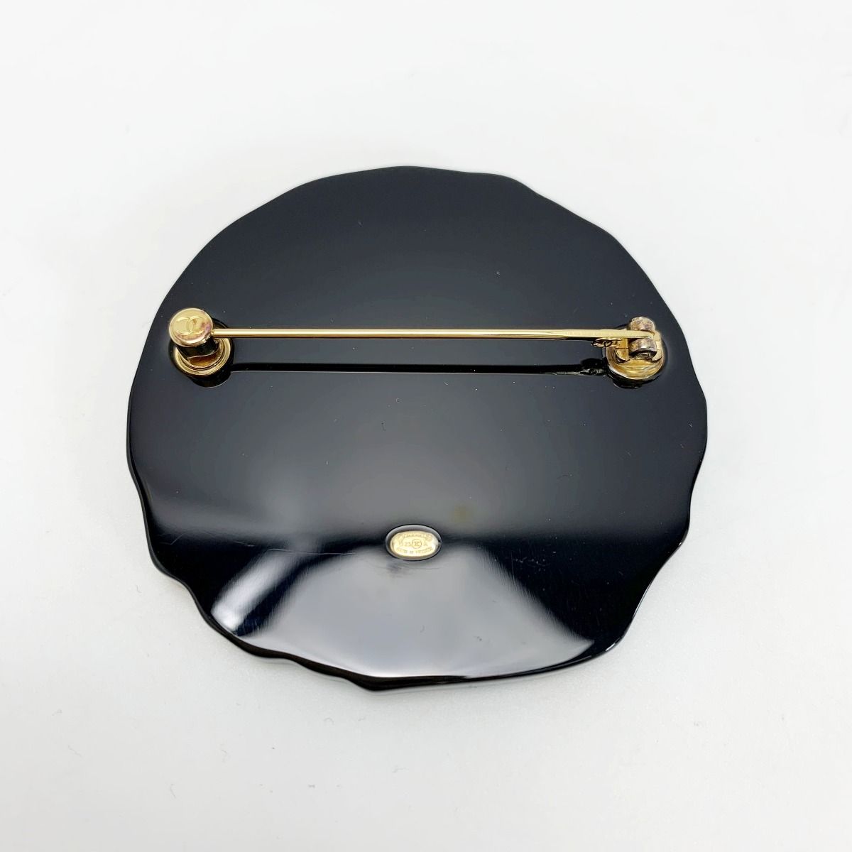 Chanel Handwritten Style Coco Mark D23a Yellow X Blue Jewelry Accessories