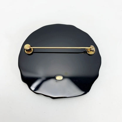 Chanel Handwritten Style Coco Mark D23a Yellow X Blue Jewelry Accessories