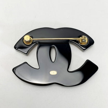 Chanel Handwritten Coco Mark D23a Yellow X Pink Jewelry Accessories Brooch