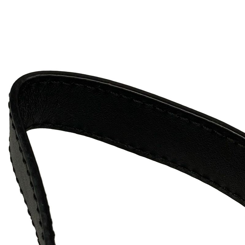 Fendi Clutch Bag Diagonal Clutch Bag 7va491 Gray X Black X Yellow Leather