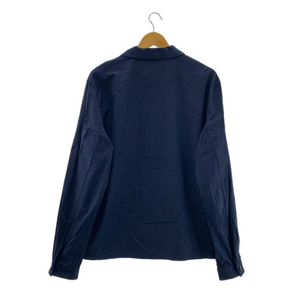 Bottega Veneta | 2019aw | Cotton Military Shirt | 41 16 | Navy | Men's