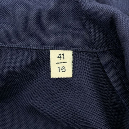 Bottega Veneta | 2019aw | Cotton Military Shirt | 41 16 | Navy | Men's