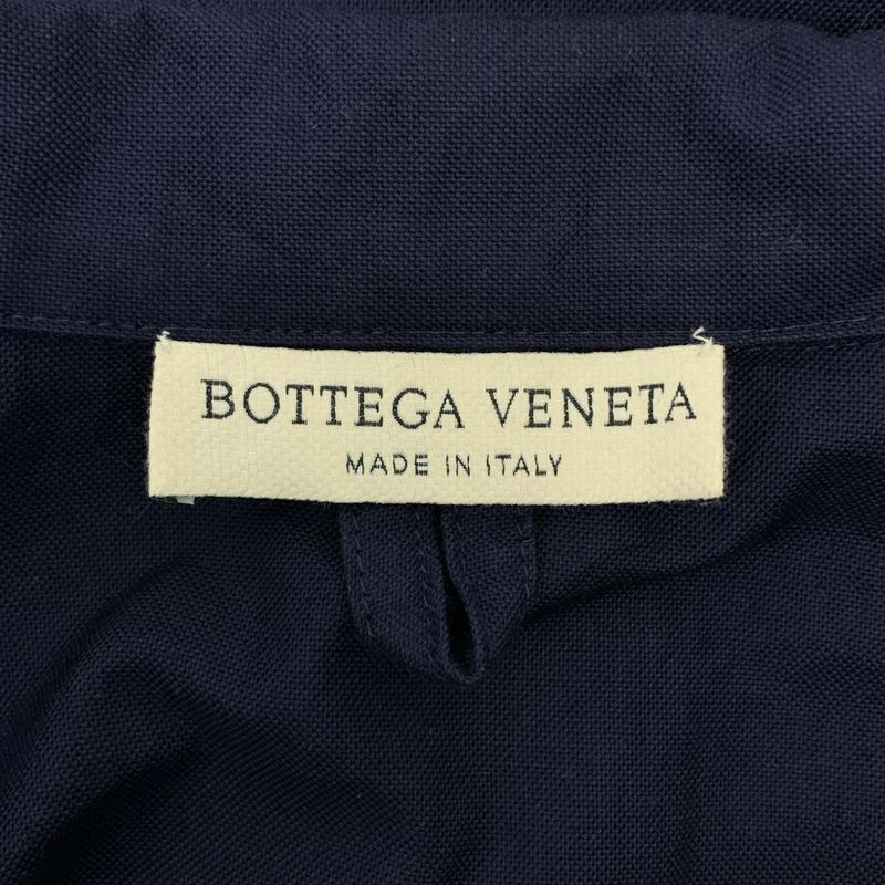Bottega Veneta | 2019aw | Cotton Military Shirt | 41 16 | Navy | Men's