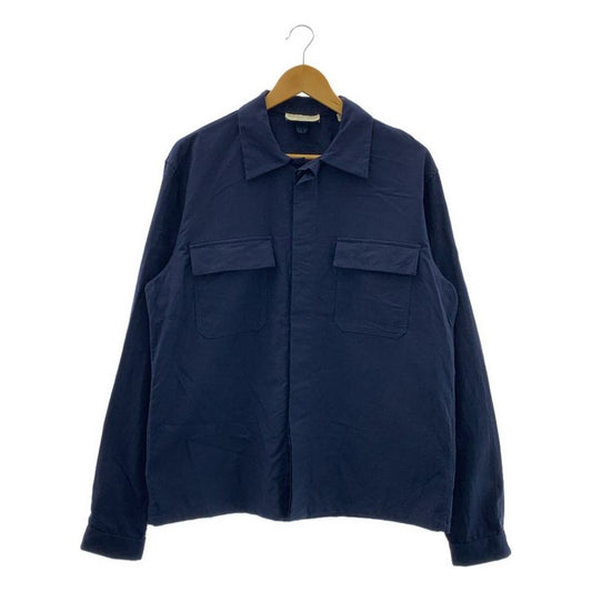 Bottega Veneta | 2019aw | Cotton Military Shirt | 41 16 | Navy | Men's