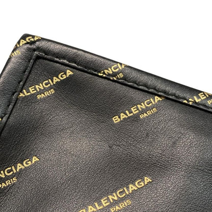 Balenciaga Shoulder Bag Beauty - 452460 Black And Gold Detachable Strap / Mini