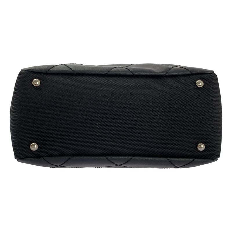 Chanel - Paris Biavits PM Coco Mark PVC Leather Tote Bag - Black - Women's