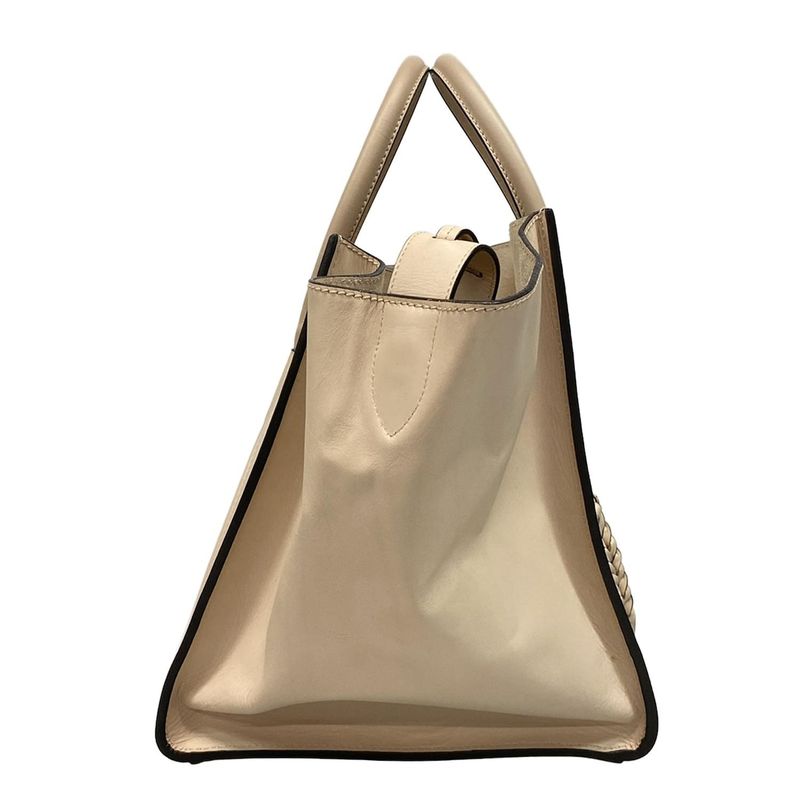 Celine Tote Bag Luggage Small Square Phantom 169953lcd.02pd Beige Leather