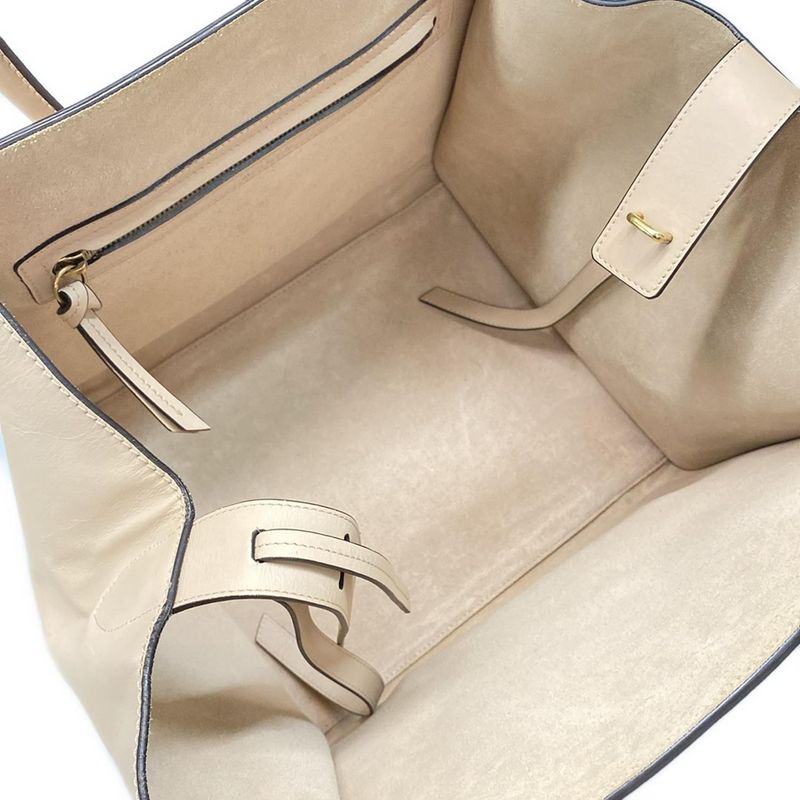 Celine Tote Bag Luggage Small Square Phantom 169953lcd.02pd Beige Leather