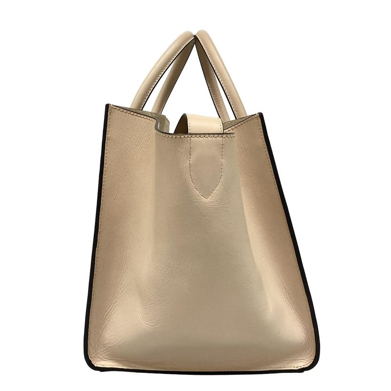 Celine Tote Bag Luggage Small Square Phantom 169953lcd.02pd Beige Leather