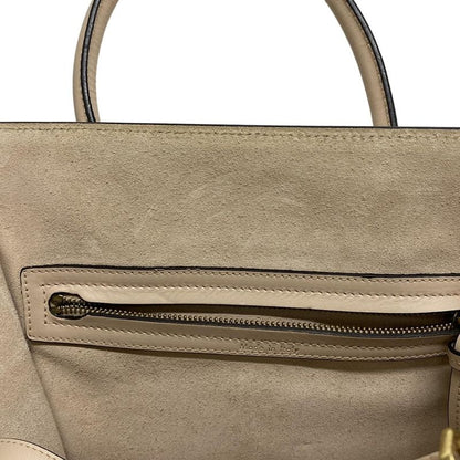 Celine Tote Bag Luggage Small Square Phantom 169953lcd.02pd Beige Leather
