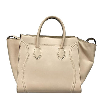 Celine Tote Bag Luggage Small Square Phantom 169953lcd.02pd Beige Leather